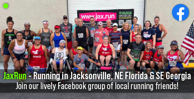 JaxRun Facebook Group - Join the lively group of running friends!