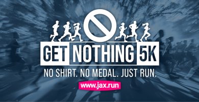 Get Nothing 5K - Free Timed 5K.  No Shirt.  No Medal.  Just Run.